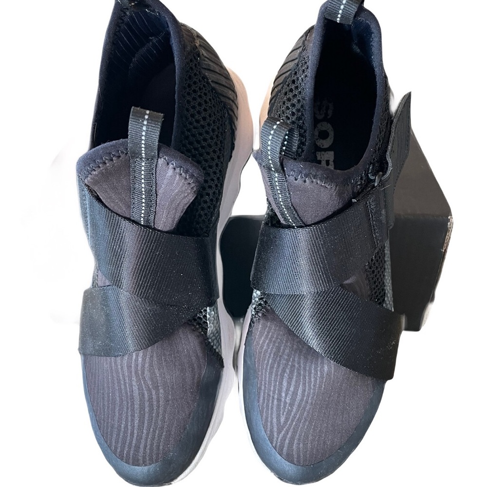 ❤️ SOREL KINETIC BLACK ATHLETIC SNEAKER SHOES 8.5